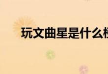 玩文曲星是什么梗（文曲星是什么梗）