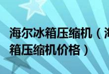 海尔冰箱压缩机（海尔冰箱压缩机类型海尔冰箱压缩机价格）