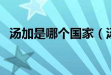 汤加是哪个国家（汤加是哪个国家的名字）