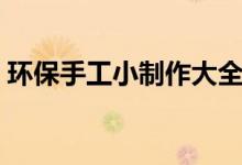 环保手工小制作大全图片（环保手工小制作）