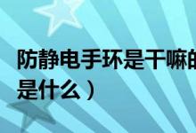 防静电手环是干嘛的（防静电手环的工作原理是什么）