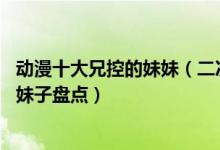 动漫十大兄控的妹妹（二次元10大兄控妹妹动漫界可爱兄控妹子盘点）