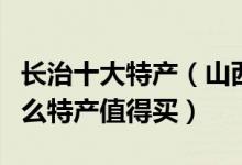 长治十大特产（山西长治特产有哪些长治有什么特产值得买）