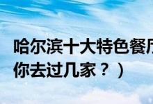 哈尔滨十大特色餐厅（哈尔滨好吃的主题餐厅你去过几家？）