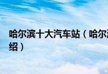 哈尔滨十大汽车站（哈尔滨客运站排行哈尔滨汽车客运站介绍）