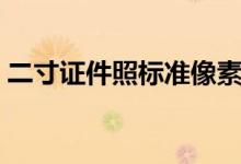 二寸证件照标准像素（二寸照的像素是多少）