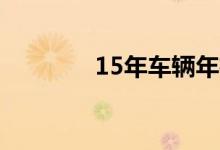  15年车辆年检规定一年一捡 