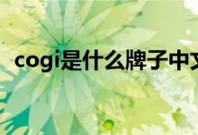 cogi是什么牌子中文名（cogi是什么牌子）