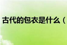 古代的包衣是什么（古代的包衣是什么意思）