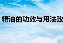 精油的功效与用法玫瑰（精油的功效与用法）