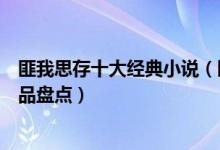 匪我思存十大经典小说（匪我思存的小说有哪些匪我思存作品盘点）
