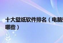 十大壁纸软件排名（电脑壁纸软件哪个好用动态壁纸软件有哪些）