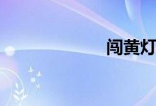 闯黄灯（闯黄灯）