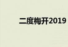 二度梅开2019（二度梅开的意思）