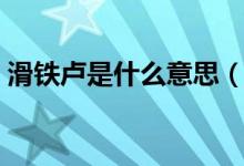 滑铁卢是什么意思（遭遇滑铁卢是什么意思）
