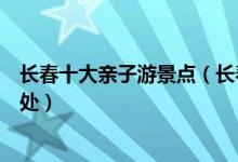 长春十大亲子游景点（长春适合小孩玩的地方长春带娃好去处）