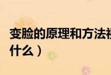 变脸的原理和方法视频（变脸的原理和方法是什么）