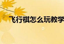 飞行棋怎么玩教学视频（飞行棋怎么玩）