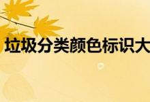 垃圾分类颜色标识大全（垃圾分类颜色标识）
