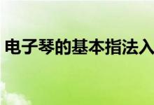 电子琴的基本指法入门（电子琴的基本指法）