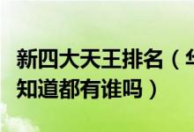 新四大天王排名（华语乐坛新四大天王盘点你知道都有谁吗）