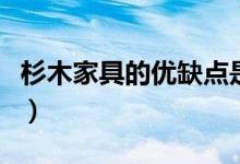 杉木家具的优缺点是什么（杉木家具的优缺点）