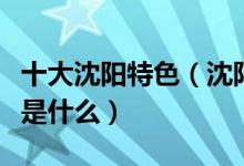 十大沈阳特色（沈阳地方特色沈阳代表性东西是什么）