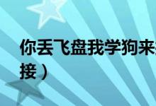 你丢飞盘我学狗来接 汪（你丢飞盘我学狗来接）