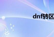 dnf转区（dnf转区）