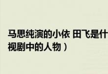 马思纯演的小依 田飞是什么电视剧（田飞和蓝小依是什么电视剧中的人物）