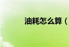 油耗怎么算（油耗算法是什么）