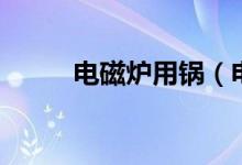 电磁炉用锅（电磁炉用锅有哪些）