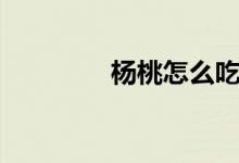 杨桃怎么吃（杨桃的吃法）
