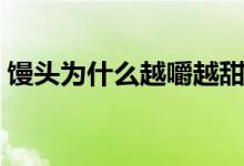 馒头为什么越嚼越甜（馒头为什么越嚼越甜）