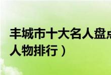 丰城市十大名人盘点（丰城最具代表性的十大人物排行）