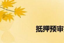 
抵押预审批是什么意思？ 