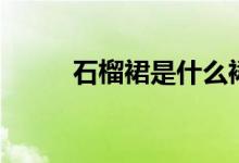 石榴裙是什么裙（石榴裙是什么）