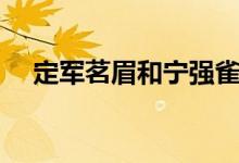 定军茗眉和宁强雀舌的区别（定军茗眉）