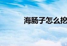 海肠子怎么挖出来的（海肠子）