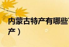 内蒙古特产有哪些?（内蒙古特产有哪些土特产）