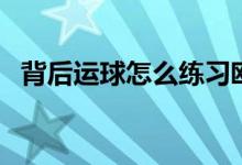 背后运球怎么练习欧文（背后运球怎么练）