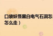 口袋妖怪黑白电气石洞怎么过（口袋妖怪超透黑电气石洞穴怎么走）