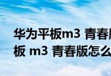 华为平板m3 青春版鸿蒙emul系统（华为平板 m3 青春版怎么样）