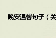 晚安温馨句子（关于晚安温馨句子大全）