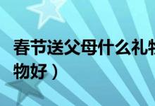 春节送父母什么礼物好（给父母送什么新年礼物好）