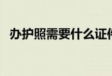 办护照需要什么证件（办护照需要带什么）