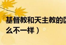 基督教和天主教的区别（基督教和天主教有什么不一样）