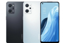 Oppo Reno 7A 搭载骁龙 695 4500mAh 电池推出