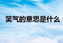 笑气的意思是什么（笑气是什么（图文））