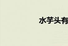 水芋头有毒吗（水芋）
